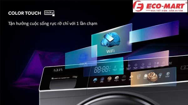 Khám phá điểm mới lạ trên máy giặt Aqua AQD-DW1000J.BK?