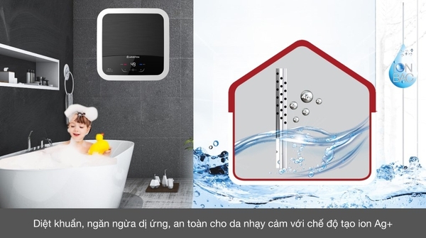 Công nghệ AG+ trên bình nóng lạnh Ariston là gì ?