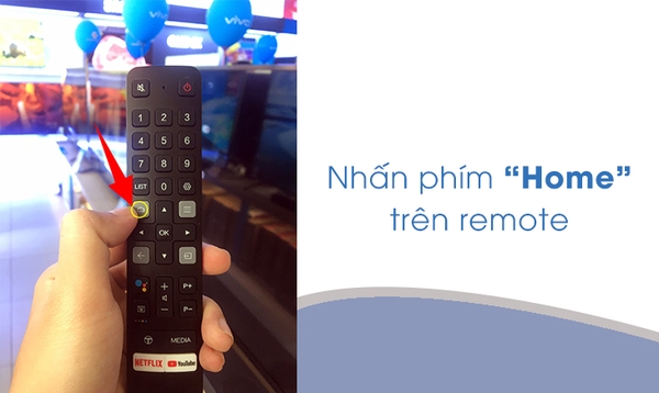 Hướng dẫn kết nối wifi trên tivi TCL