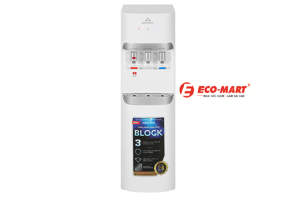 Đánh giá chi tiết cây nước nóng lạnh Hòa Phát HHC383 hút bình có gì nổi bật