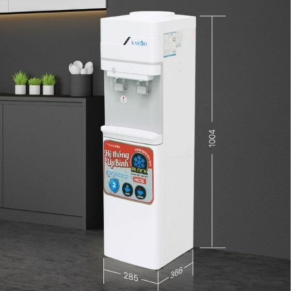 Đánh giá chi tiết cây nước nóng lạnh Karofi HC15