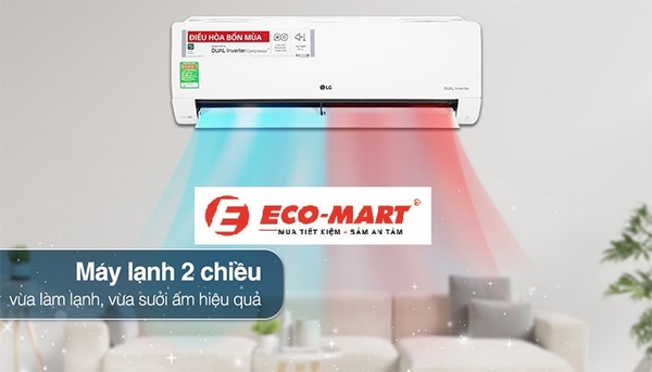 Không gian 20-25m2 bạn nên chọn ngay điều hòa LG B18END1 18000BtU