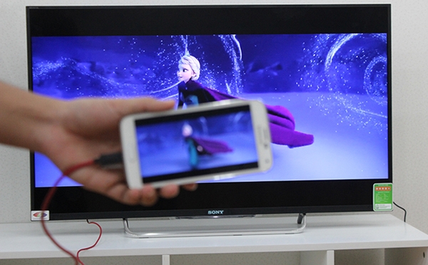 Hướng dẫn cách chia sẻ hình ảnh từ điện thoại lên tivi Sony