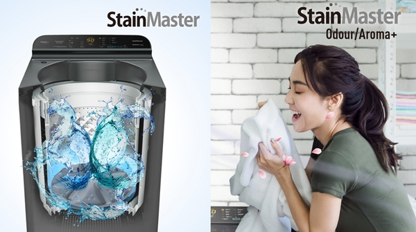 Chức năng giặt nước nóng StainMaster+ trên máy giặt Panasonic