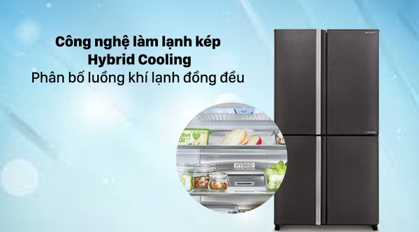 9 tính năng nổi bật trên tủ lạnh Sharp