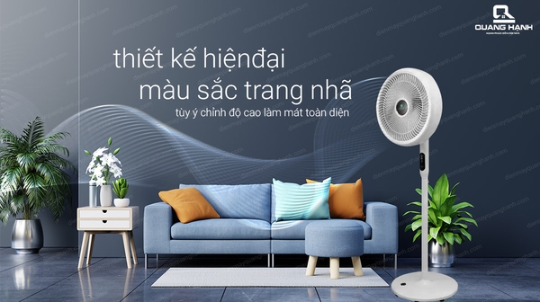 Quạt điện Hawonkoo nhiều cánh có mát không?