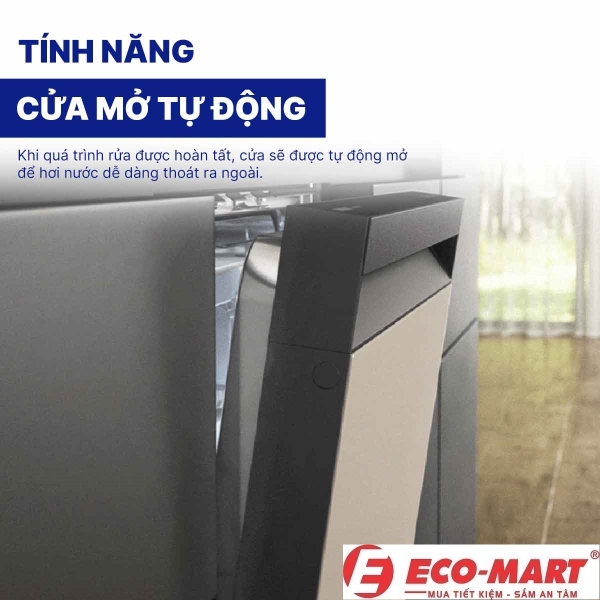 Tính Năng Tự Động Hé Cửa Của Máy Rửa Bát Samsung DW60CB750FAPSV Có Thực Sự Hiệu Quả?