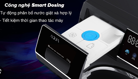 Máy giặt Aqua AW10-BD4377U1L(GN) Inverter 10kg – Giặt sạch thông minh, bảo hành trọn đời động cơ