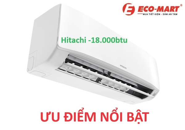 Ưu điểm của điều hòa Hitachi 18.000Btu RAK/RAC-DJ18PCASVX
