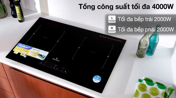 Đánh giá bếp từ đôi Bluestone ICB-6821