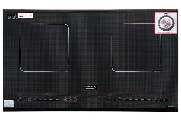 Công nghệ nổi bật trên bếp từ đôi Chef's EH-DIH320