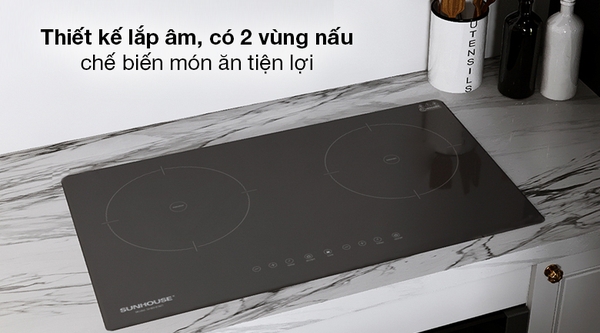 Bếp từ đôi Sunhouse SHB9111MT giá rẻ có nên mua không?