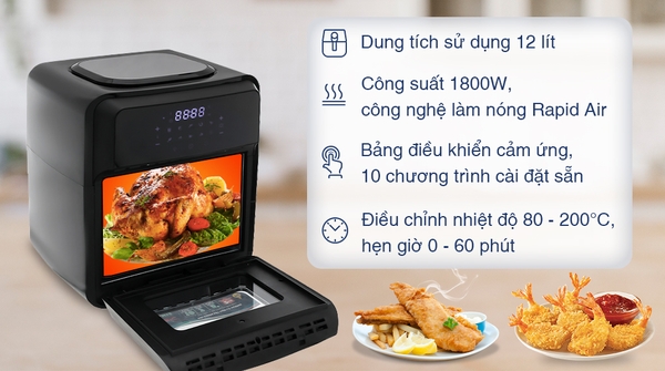 Top 5 nồi chiên Magic bán chạy nhất tại Eco-mart