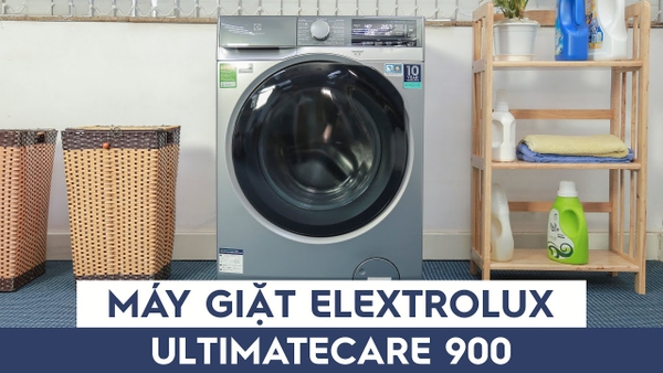 Các công nghệ mới nhất của dòng máy giặt Electrulox UltimateCare 900