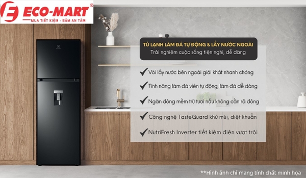 8 Đặc điểm nổi bật của tủ lạnh Electrolux ETB3760M-H New 2024
