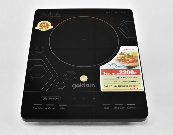 Review chi tiết bếp từ đơn Goldsun GIC3203-D
