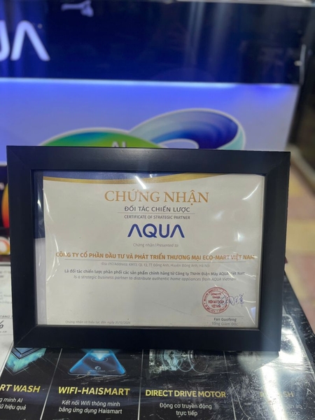 ECO-MART ĐỐI TÁC CHIẾN LƯỢC CỦA AQUA