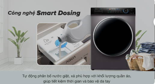Bạn đã biết Công nghệ giặt thông minh trên máy giặt Aqua