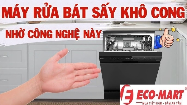 Các công nghệ sấy trên máy rửa bát hiện nay - Nên chọn công nghệ sấy nào tốt nhất?