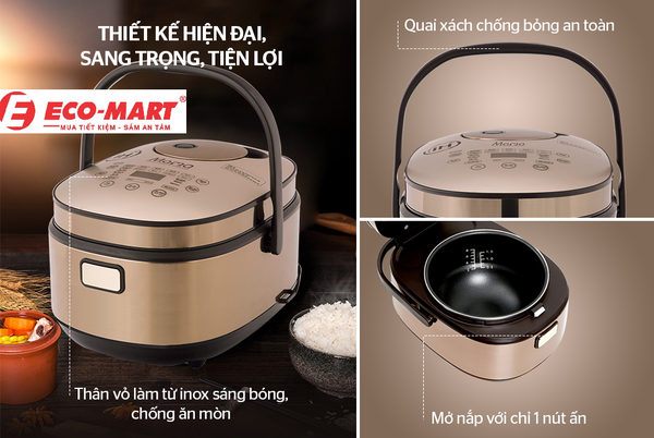 Có nên mua nồi cơm điện cao tần Sunhouse Mama, 2023