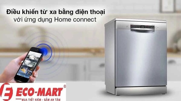 Tính năng Home Connect trên máy rửa bát Bosch SMS6ECI11E, Cách sử dụng hiệu quả