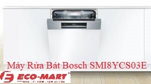 Phân tích chi tiết công nghệ MaxFlex Pro của máy rửa bát âm tủ Bosch SMI8YCS03E
