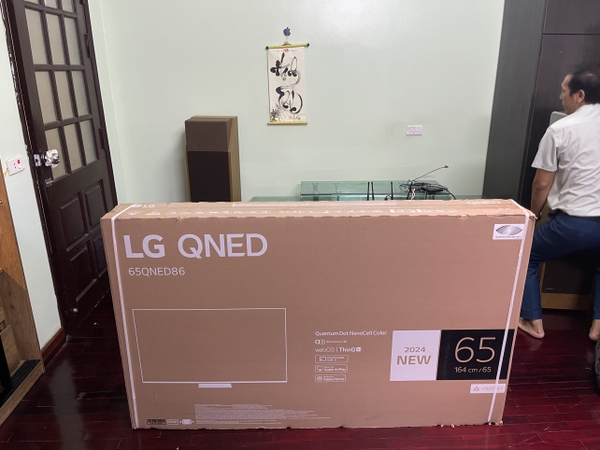 Hành trình lắp đặt Tivi QNED LG 75QNED86TSA tại Đại Từ, Thái Nguyên