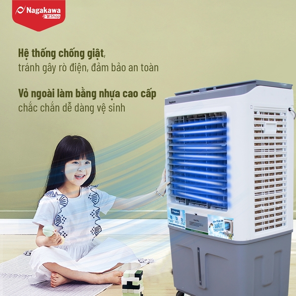 Đánh giá chi tiết quạt điều hòa Nagakawa NFC222