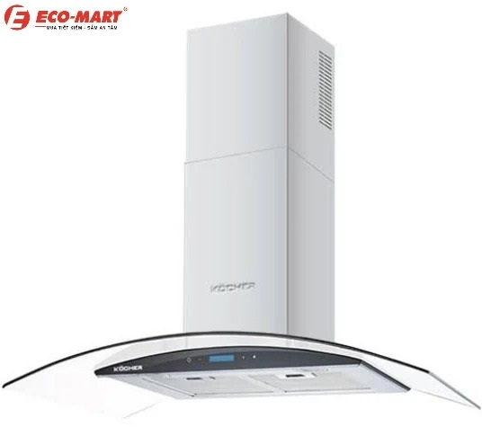 Đánh giá chi tiết hút mùi kính cong Kocher K-228S90