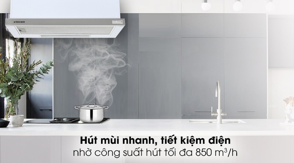 Máy Hút Mùi Âm Tủ Kocher K-6270V: Giải Pháp Gọn Nhẹ Cho Bếp Hiện Đại