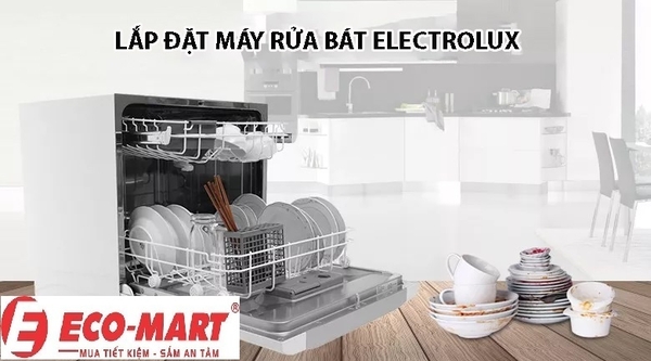 Tư vấn vị trí lắp đặt máy rửa bát Electrolux EFF1360VSA tối ưu trong nhà bếp
