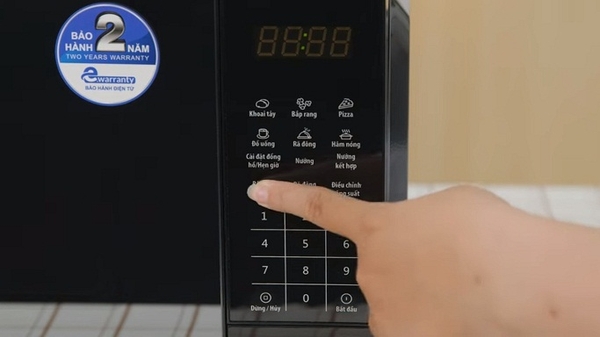 Cách sử dụng lò vi sóng Bluestone