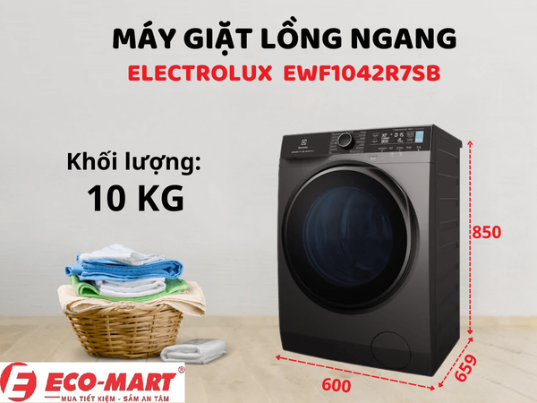 Có nên mua máy giặt Electrolux EWF1042R7SB?