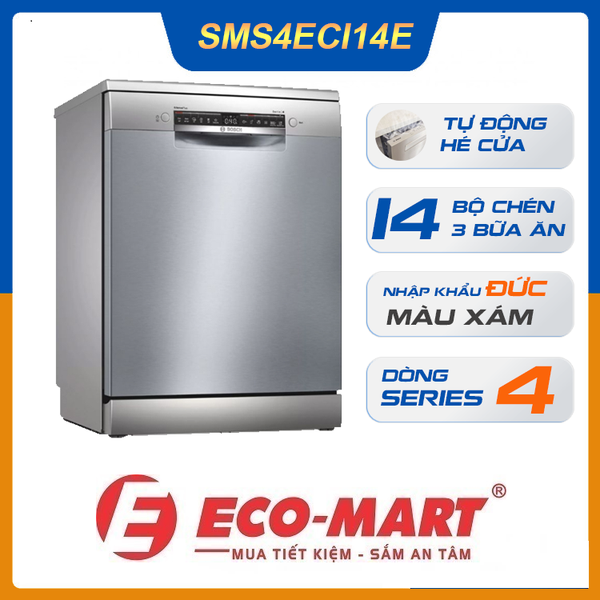 Nên Mua Máy Rửa Bát Độc Lập Hay Âm Tủ? Bosch SMS4ECI14E Có Phù Hợp Với Căn Bếp Của Bạn?