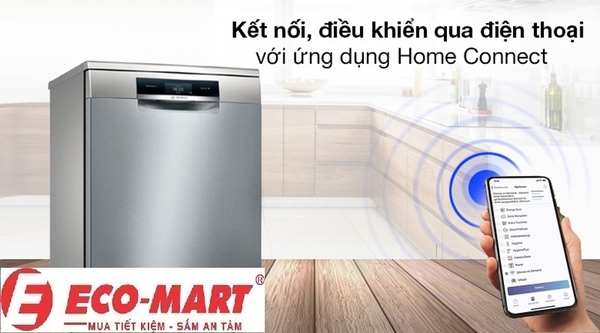 Điều khiển máy rửa bát Bosch từ xa bằng Home Connect - Tiện thật hay chỉ là thêm thắt?