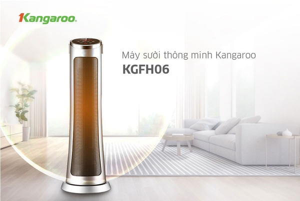 Công nghệ nổi bật của máy sưởi Kangaroo KGFH06