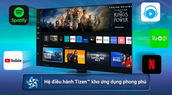 Tivi Samsung 4K 65 inch QA65Q80C QLED HẠ GIÁ SÂU: Chi tiết từ thiết kế tới cấu hình