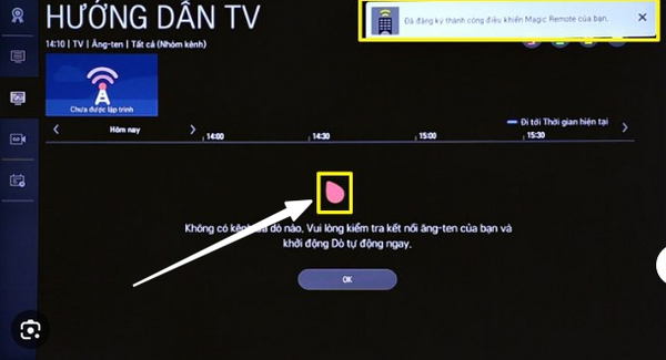 Cách khắc phục tình trạng mất con trỏ của điều khiển trên Tivi LG