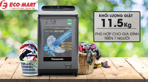 Công nghệ giặt trên máy giặt Panasonic  NA-FD11AR1BV