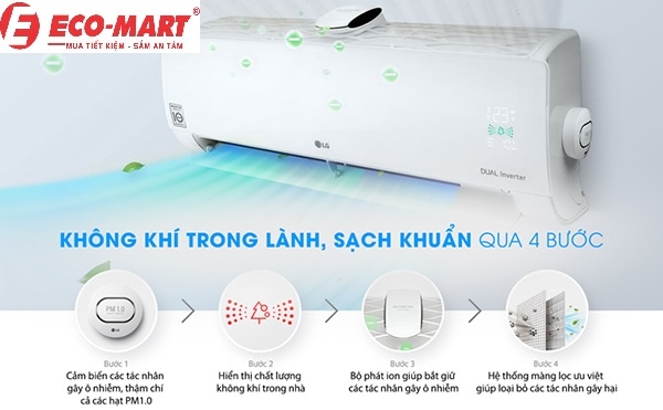 ĐIỀU HÒA LG VÀ NHỮNG NHỮNG ĐẶC ĐIỂM NỔI BẬT NHẤT
