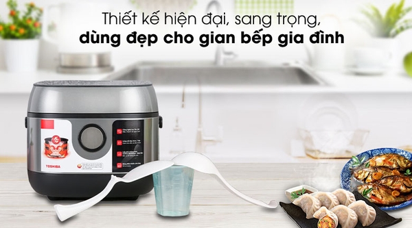 Ưu điểm nổi bật nồi cơm điện cao tần Toshiba RC-10IP1PV
