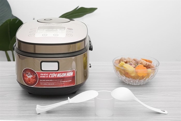 Đánh giá chi tiết nồi cơm điện tử Sunhouse SHD8915 dung tích 1.5 lít