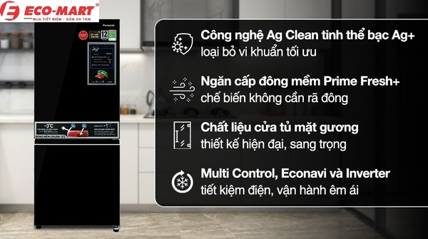 Công nghệ làm lạnh trên mẫu tủ lạnh Panasonic NR-BV281BGMV