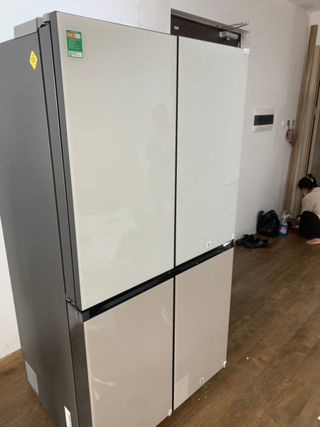 Quá Trình Lắp Đặt Tủ Lạnh Samsung Tòa Nhà ZENA - 297 Hoàng Văn Thụ - Hoàng Mai - Hà Nội