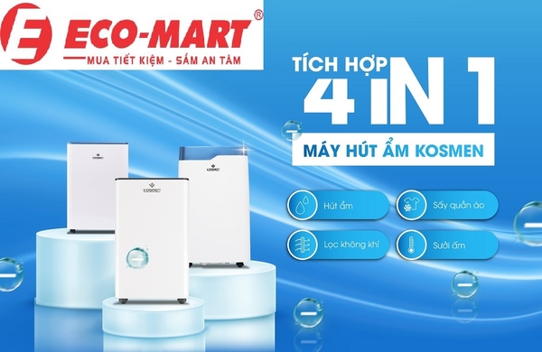 Máy hút ẩm Kosmen có công nghệ nổi bật nào?