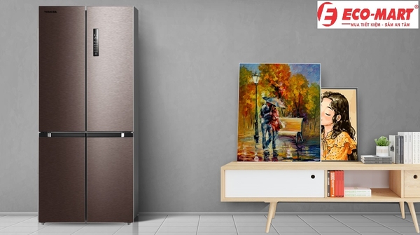 Đánh giá tủ lạnh Toshiba RF610WE-PMV(37)-SG: Sang Trọng và Ấn Tượng Trên từng Chi Tiết