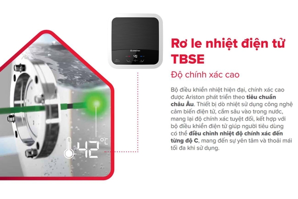 Tìm hiểu về Rơ le nhiệt điện tử TBSE của bình nóng lạnh Ariston