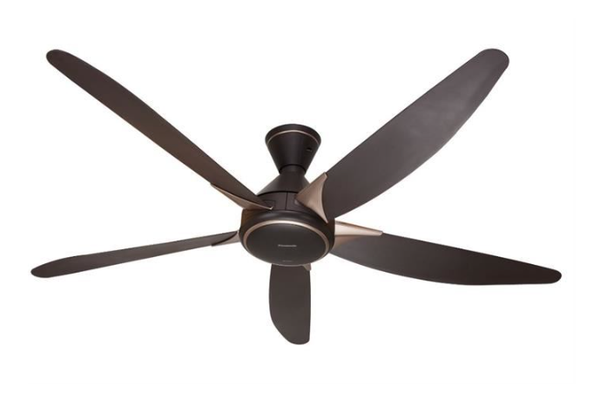 Quạt trần Panasonic F-60GDS-BS: Giải pháp làm mát tiết kiệm điện, sang trọng và an toàn