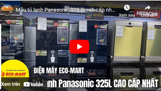 Video giới thiệu: Tủ lạnh Panasonic NR-BV361WGKV 325 lít dòng cao cấp nhất có gì?
