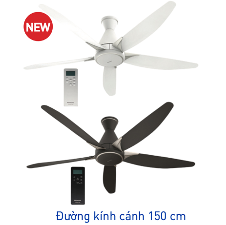 Quạt trần Panasonic F-60GDS -Làm mát sang trọng, tiết kiệm điện, an toàn tối đa